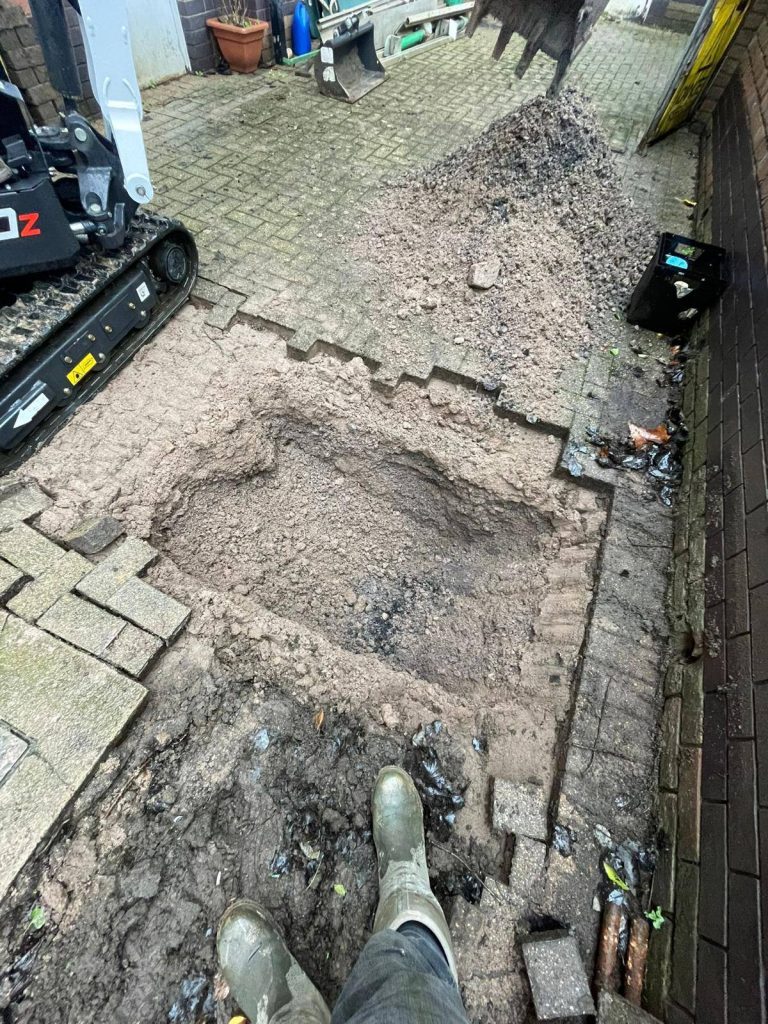 Paving and ground reinstatement works by SWB Construction