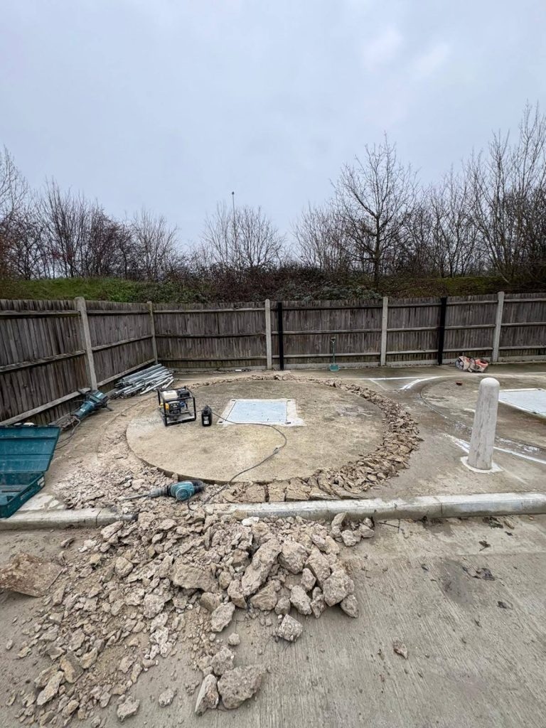 Pump station reinstatement and civils works by SWB Construction