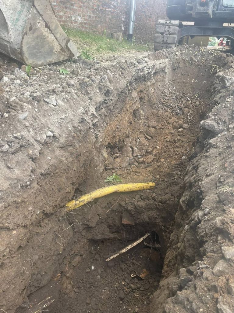 Drain blockage clearance carried out by SWB Construction